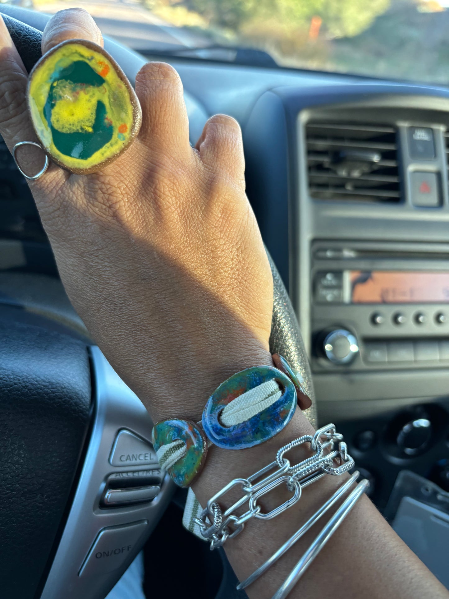 Adjustable Ceramic Bracelets Collection