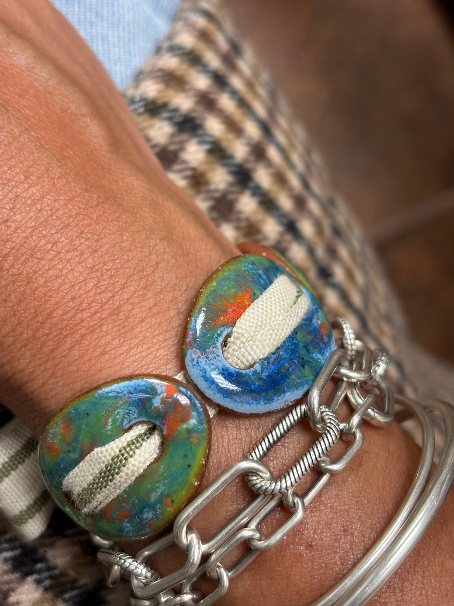 Adjustable Ceramic Bracelets Collection